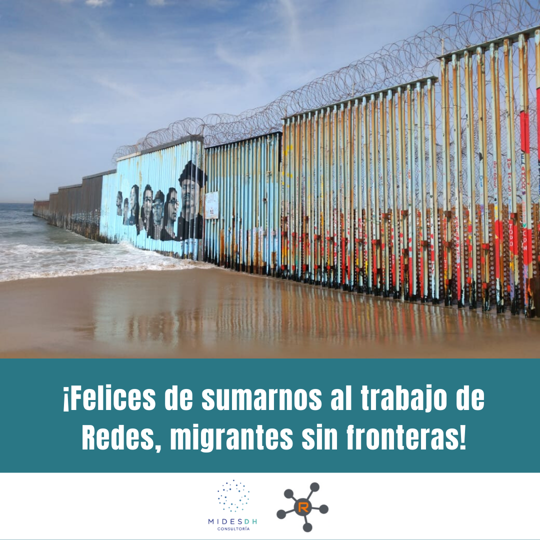 Nueva colaboración con Redes, migrantes sin fronteras. 